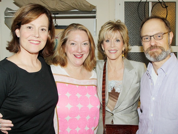 Jane Fonda Goes Backstage at the Tony-Winning Comedy Vanya and Sonia and Masha and Spike