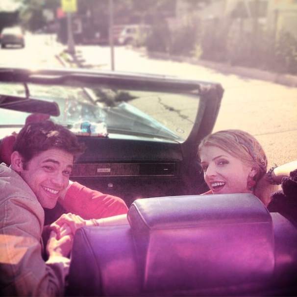 OMG! Get a First Look at Jeremy Jordan and Anna Kendrick On the Set of The Last Five Years