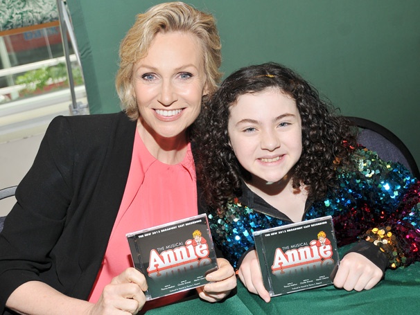 We Got Annie! Jane Lynch, Lilla Crawford & More Greet Fans at CD Release Event