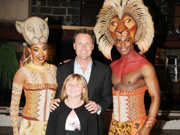 The Bachelor Host Chris Harrison Feels The Love Tonight at The Lion King