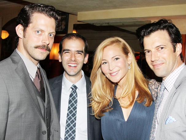 Jennifer Westfeldt, Lorenzo Pisoni & the Cast of MTC's Madcap Comedy The Explorers Club Celebrate Opening Night