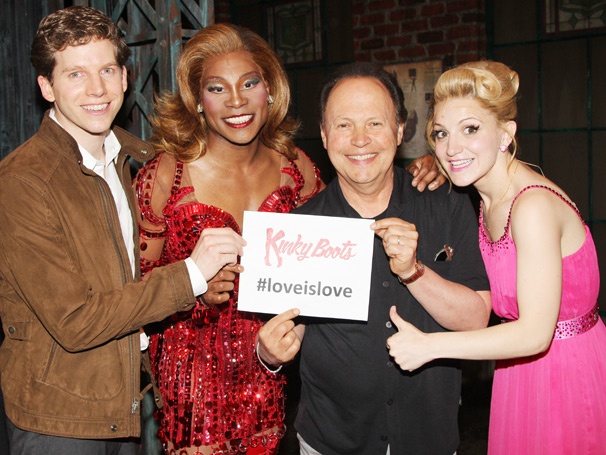 Just Be! Billy Crystal Feels the Love at Broadway’s Kinky Boots