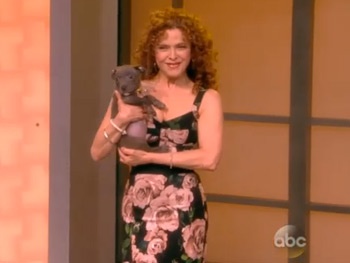 Watch Bernadette Peters and Plenty of Playful Puppies Promote Broadway Barks on The View