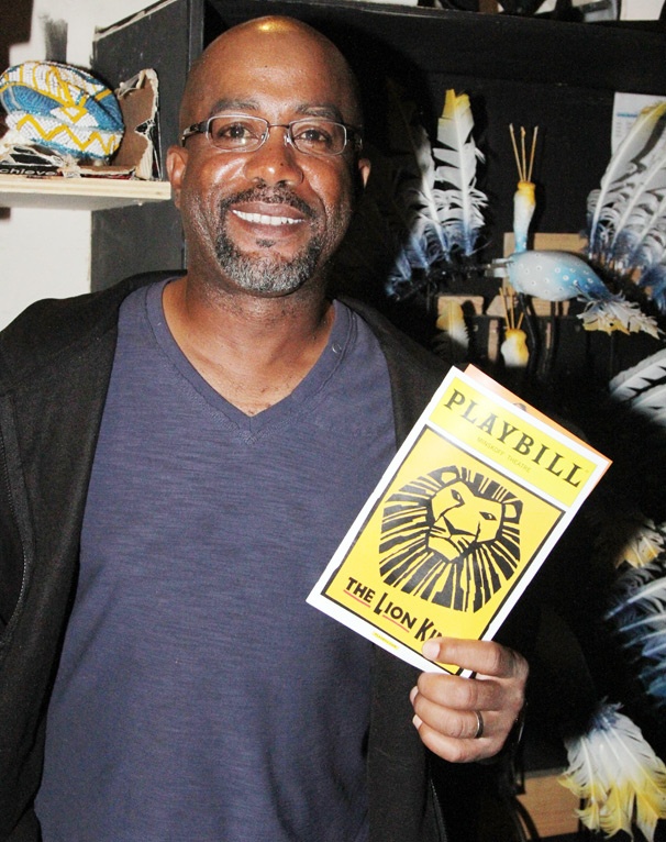 Former Hootie & the Blowfish Frontman Darius Rucker ‘Only Wants to Be’ at The Lion King