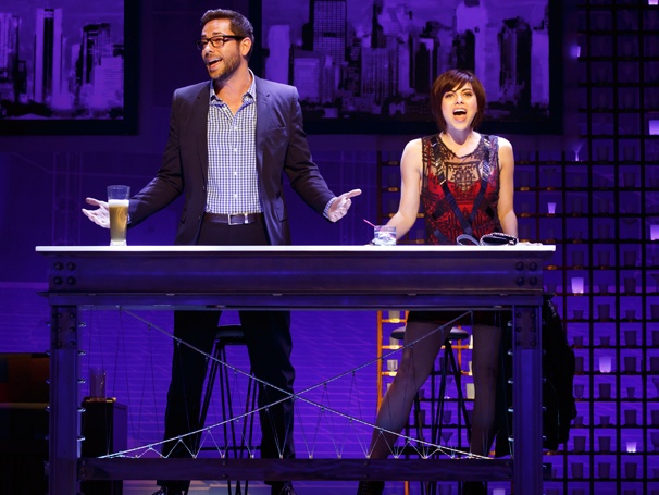 Love Is in the Air! Score a First Look at Zachary Levi and Krysta Rodriguez’s Broadway First Date