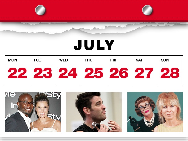 Idina and Taye Sing Karaoke, Shakespeare Goes into Labour & Bette Davis Returns in This Week’s Datebook