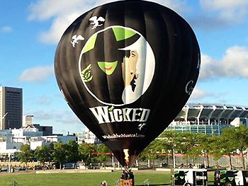 Go Over the Rainbow for Charity with Wicked’s Hot Air Balloon