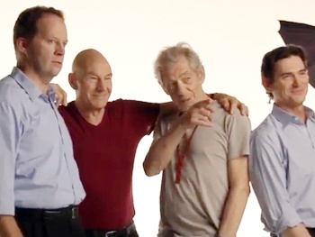 Patrick Stewart, Ian McKellen, Billy Crudup & Shuler Hensley Preview 'Thrilling' No Man’s Land and Waiting For Godot