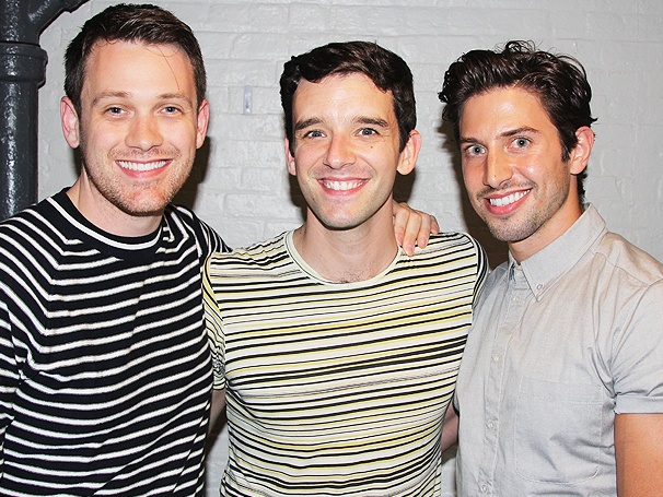 Come on Down! Buyer & Cellar's Michael Urie Welcomes Michael Arden & Nick Adams to Barbra’s Basement