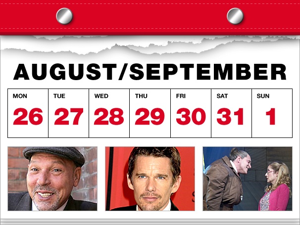 Stars Salute August Wilson, Ethan Hawke Multitasks & Bertie Carvel’s Reign Ends in This Week’s Datebook