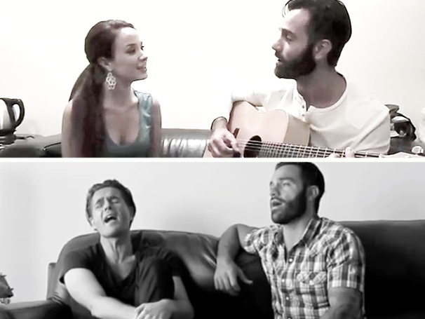 Ramin Karimloo Unplugged! Watch the Phantom Fave Croon Backstage with Sierra Boggess & Peter Joback