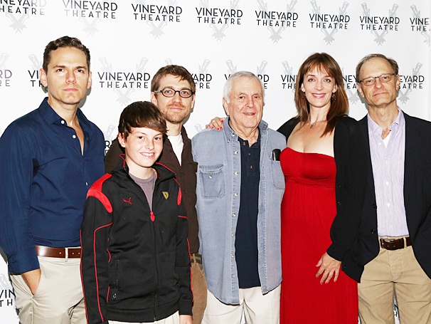 David Hyde Pierce, Julia Murney & the Cast of John Kander & Greg Pierce Musical The Landing Meet the Press