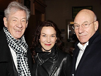 The Wait Is Over! Godot's Patrick Stewart Weds Sunny Ozell in Ceremony Officiated by Co-Star Ian McKellen
