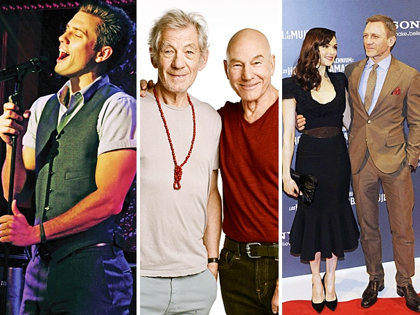 Top 10! Sexy Aaron Tveit Photos, Broadway Fall Preview and Dish from Daniel Craig & Rachel Weisz Power the Week's Hot Stories