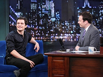 Watch Romeo and Juliet's Orlando Bloom Chat With Jimmy Fallon About Being a Broadway Newbie