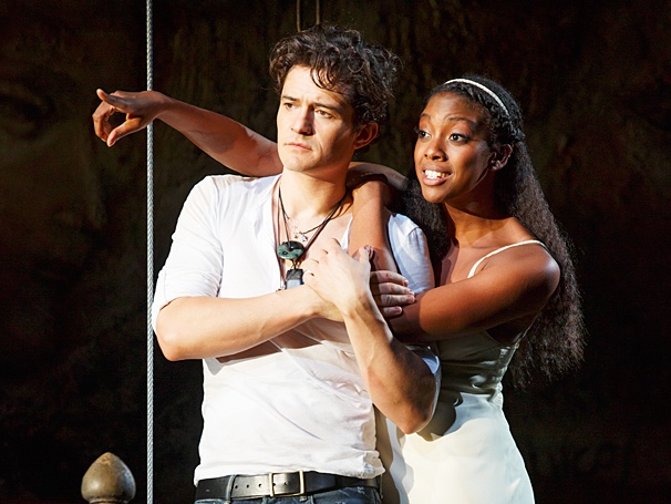 Take a Tantalizing First Look at Broadway's Romeo and Juliet, Starring Orlando Bloom and Condola Rashad