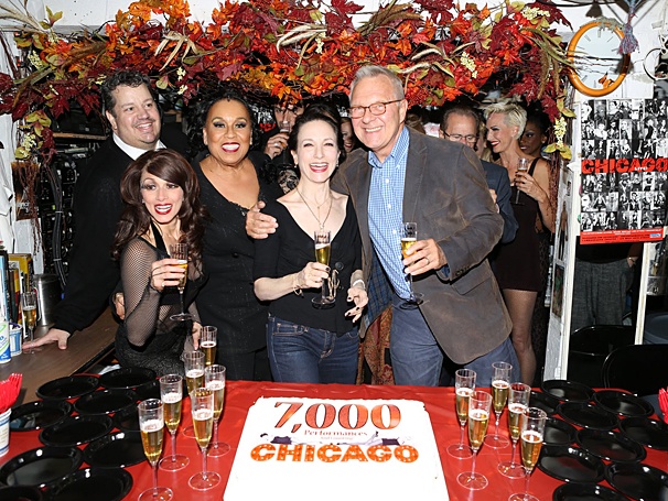 They Had It Coming! Bebe Neuwirth & the Cast of Chicago Celebrate 7,000 Broadway Performances