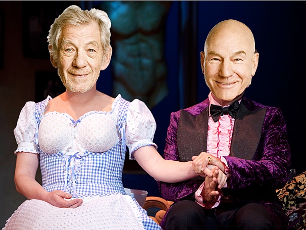 Weekend Poll Top Three: Readers Want Ian McKellen and Patrick Stewart to Make a Splashy Pair in La Cage aux Folles