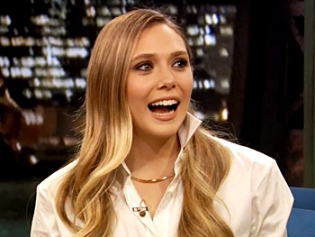 Watch Romeo & Juliet Star Elizabeth Olsen Belatedly Celebrate Her College Graduation With Jimmy Fallon