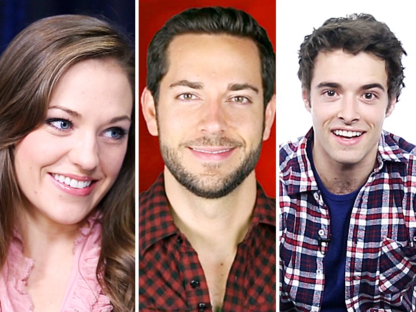 Top Five! Broadway Faves Laura Osnes, Zachary Levi & Corey Cott Get Personal in the Week’s Hottest Videos
