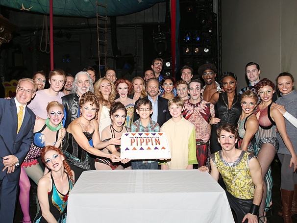 Matthew James Thomas & the Soaring Stars of Pippin Celebrate 200 Performances Under the Big Top