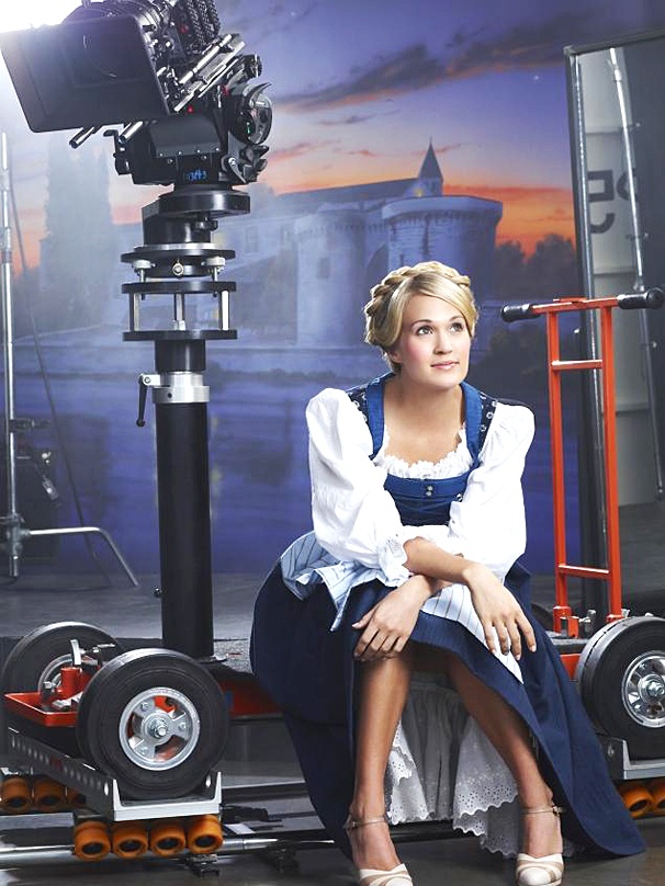 Carrie Underwood Gets Ready for Her Close-Up in New Sound of Music Promo Shot