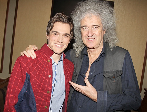 Queen’s Brian May & the Rockers of Air Supply Swing By Spider-Man, Turn Off the Dark
