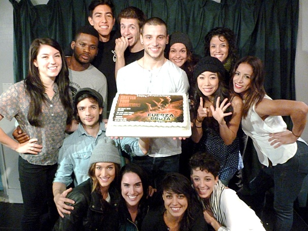 Look Up & Eat Up! Fuerza Bruta Celebrates a High-Flying Six Years Off-Broadway
