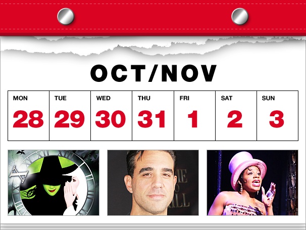 Wicked Turns 10, Bobby Cannavale Plays Charades & After Midnight Swings in This Week’s Datebook