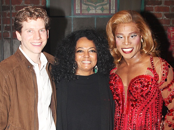 Miss Ross Meets Miss Lola! Diana Ross Has a Divalicious Evening at Kinky Boots