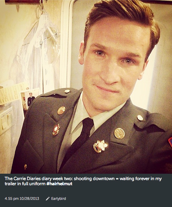 Love a Man in Uniform! Who Will Hunky Broadway Star Claybourne Elder Play on The CW's The Carrie Diaries?