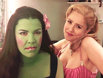 La-La, La-La! Watch Lindsay Mendez, Alli Mauzey & the Cast of Wicked Rock Out to Mika’s ‘Popular Song’