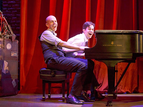 Still Wondering Whodunit! Mystery Musical Comedy Murder For Two Extends at New World Stages