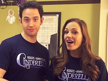 Do-Re-Mi! Watch Cinderella Stars Laura Osnes & Santino Fontana Sing Backstage Tribute to The Sound of Music