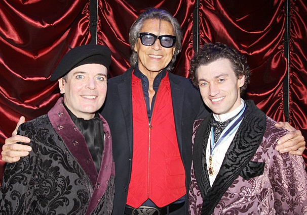 Dance Legend Tommy Tune Visits Jefferson Mays & Bryce Pinkham at A Gentleman’s Guide to Love and Murder