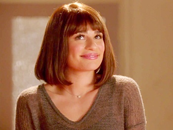 See Lea Michele Rock a Bob Haircut in Flirty Funny Girl Duet ‘You Are Woman, I Am Man’ on Glee