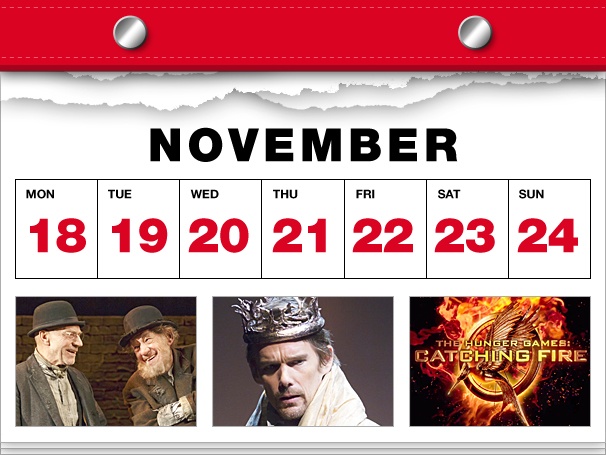 McKellen & Stewart Are Waiting, Ethan Hawke Kills & Broadway Stars Hunger in This Week’s Datebook