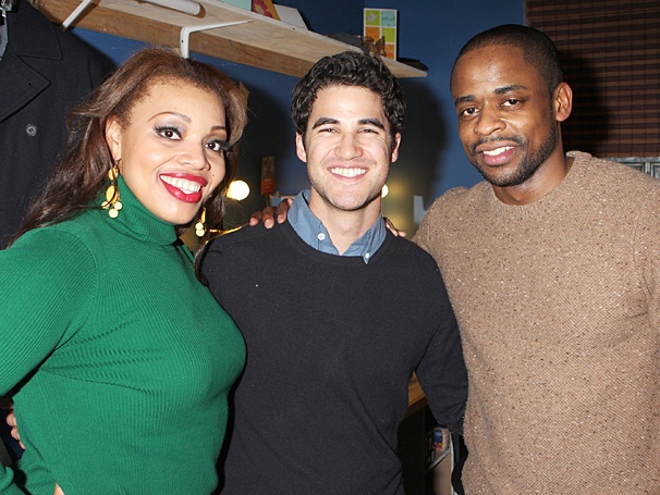 Glee's Darren Criss Has a Swinging Night Out at Broadway's After Midnight
