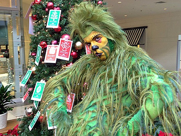 See The Grinch Lead a Parade and Get an Early Start to His Holiday Shopping in San Antonio