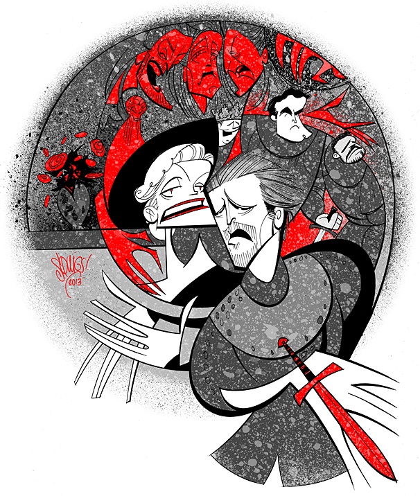 Squigs Captures the Toil and Trouble of Macbeth, Starring Ethan Hawke & Anne-Marie Duff