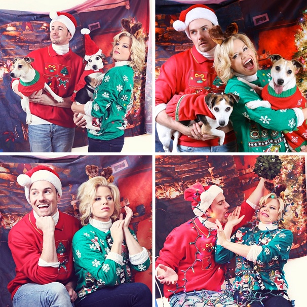 Megan Hilty & Brian Gallagher Put Your Christmas Card to Shame