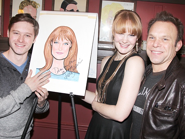 Sardi’s Unveils an Extraordinary Portrait of Big Fish Leading Lady Kate Baldwin
