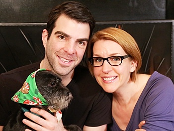 Pillow Fights and Prank Calls! The Glass Menagerie's Zachary Quinto Hosts a Holiday Sleepover on Side by Side