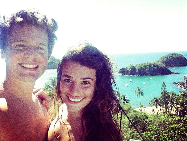 Muy Caliente! Jonathan Groff and Lea Michele Show Off Their Sexy Bikini Bods and BFF Swagger in Mexico