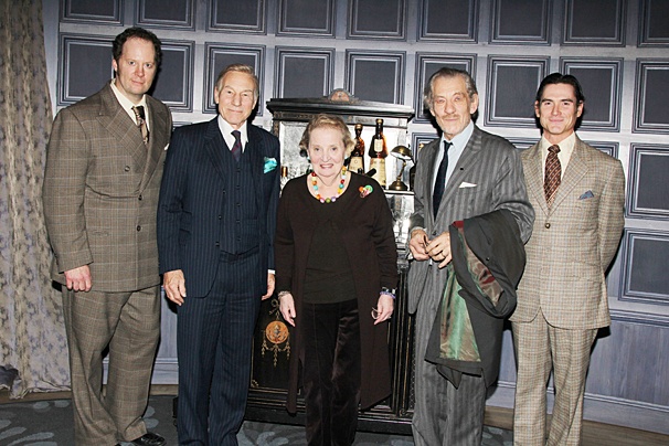 Former Secretary of State Madeleine Albright Travels to No Man’s Land With Patrick Stewart & Ian McKellen