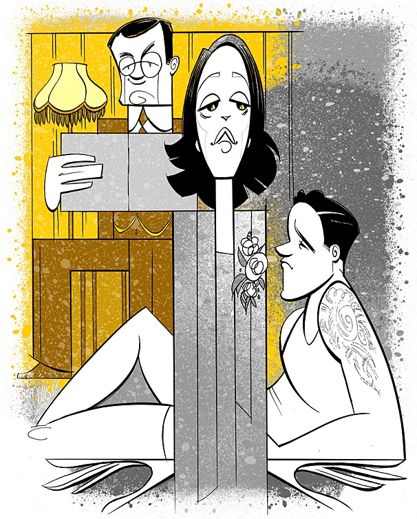 Squigs Sketches the Shocking Scandal of Sophie Treadwell's Machinal, Starring Rebecca Hall