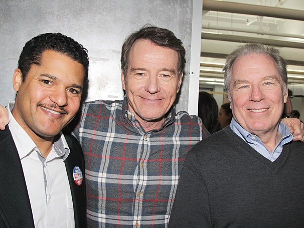 Bryan Cranston & the Cast of All The Way Meet the Press