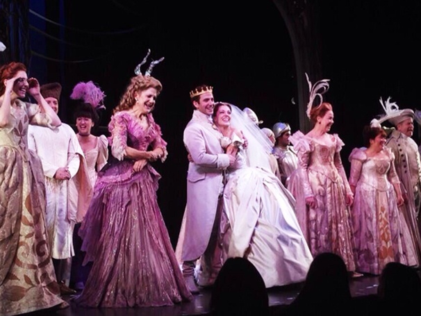 Cinderella's Final Bow! Laura Osnes & Santino Fontana Say an 'Impossible' Goodbye