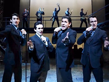 Stay, Mr. Hannity, Stay! Watch Nathan Lane and the Cast of Jersey Boys Mock Sean Hannity on The Daily Show