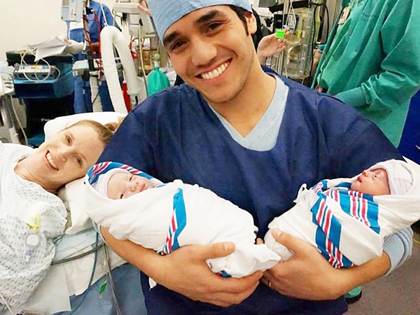 A Whole New World! Aladdin Star Adam Jacobs & Wife Kelly Welcome Twin Boys